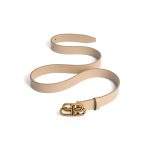 Women’s Bb Thin Belt in Latte